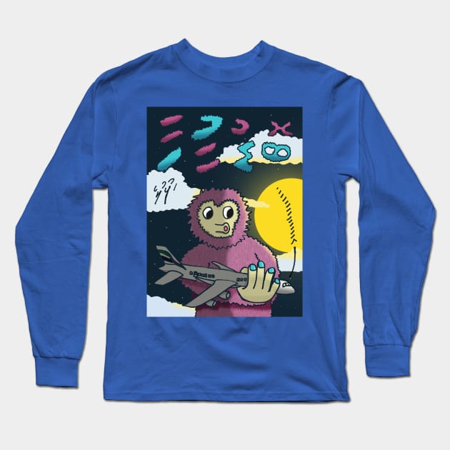 Hulhule Bodumeehaa Long Sleeve T-Shirt by kyousaurus